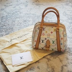 Louis Vuitton Priscilla multicolor white